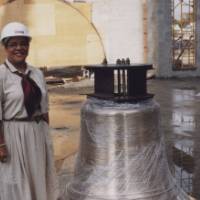 The bell in the clocktower.